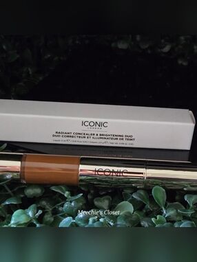 Iconic London Radiant Concealer & Brightening Duo Neutral Deep BNIB